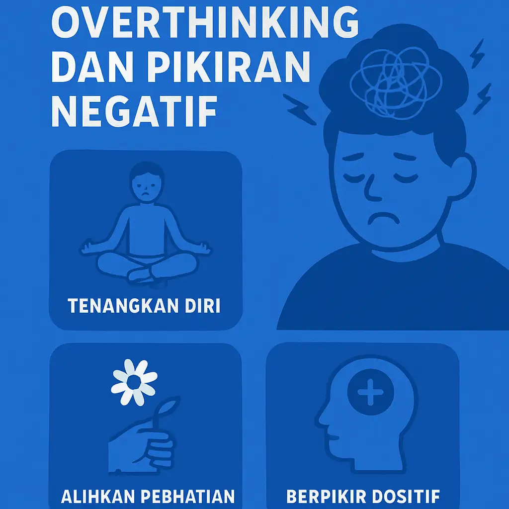 Cara Menghadapi Overthinking dan Pikiran Negatif