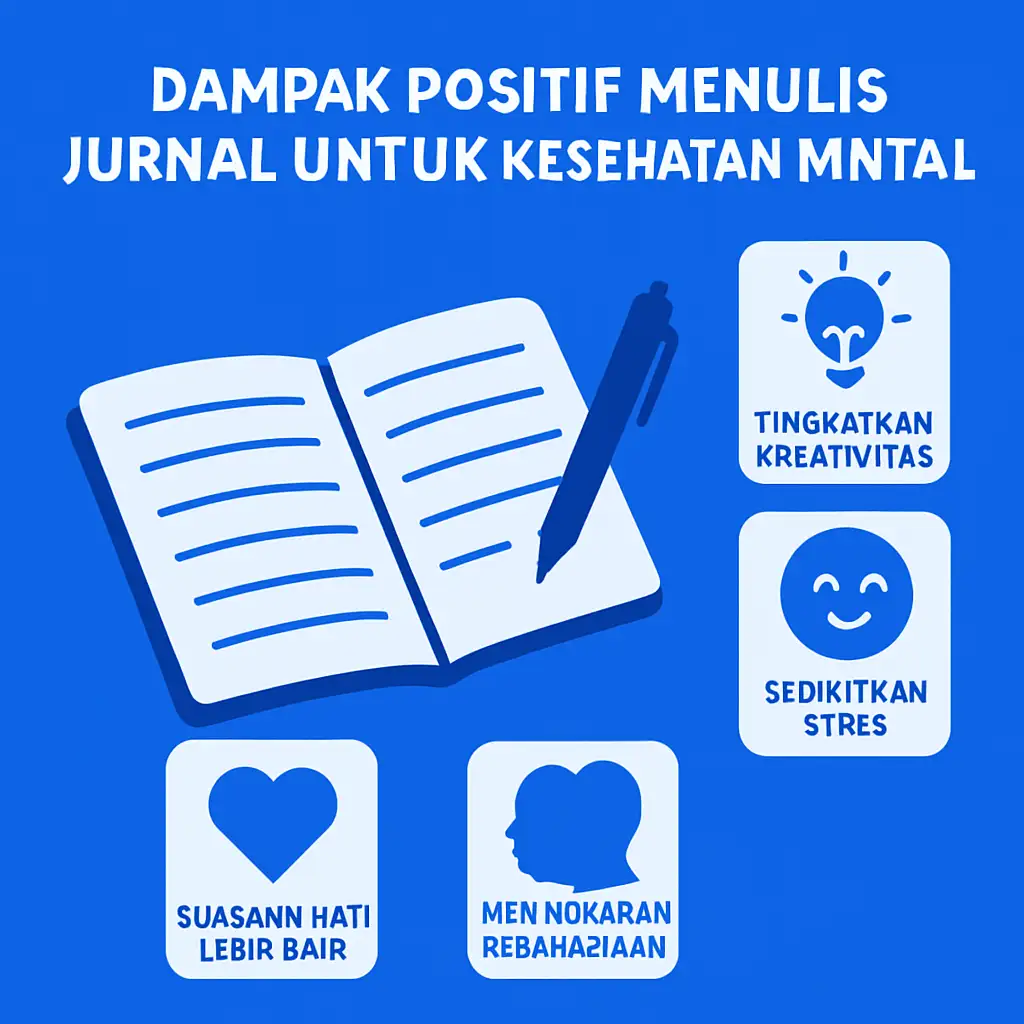 Dampak Positif Menulis Jurnal untuk Kesehatan Mental